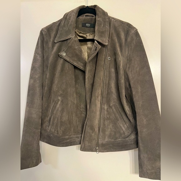 Suede Moto Jacket - Picture 6 of 7